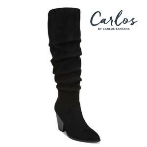 Carlos by Carlos Santana Peyton Knee High Black b
